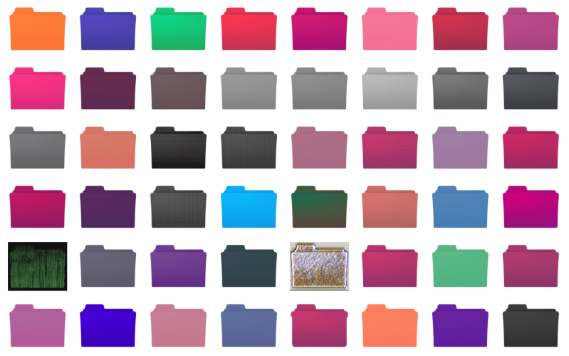 Free Mac Icons for Folders