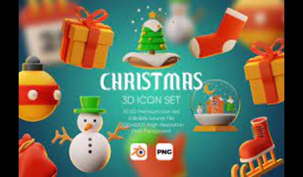 Merry Christmas Icons: Spreading Festive Joy with Free Iconography