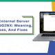 The 500 Internal Server Error in Nginx Causes and Solutions