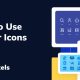 Unlocking Creativity: Free Icons for Commercial Use