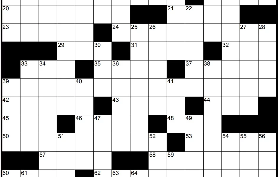 Washington Post Crossword The Ultimate Word Puzzle Challenge