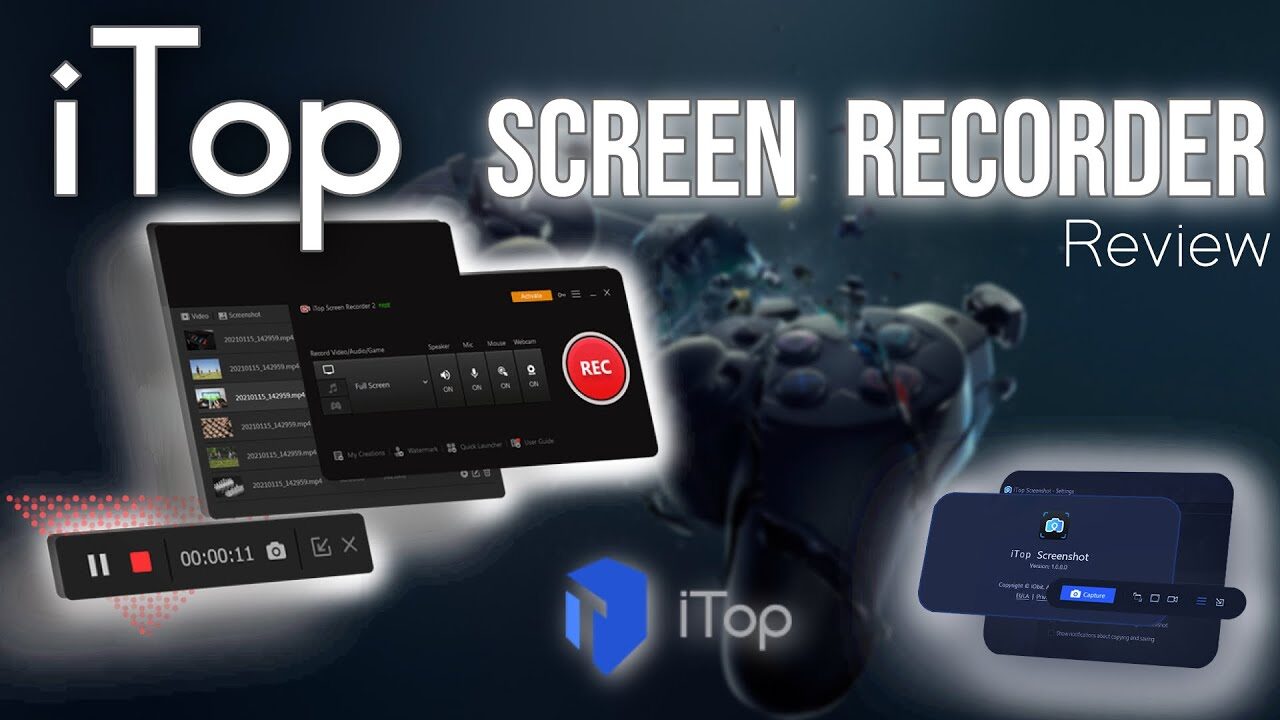 Why is the screen recorder so useful on the iTop?