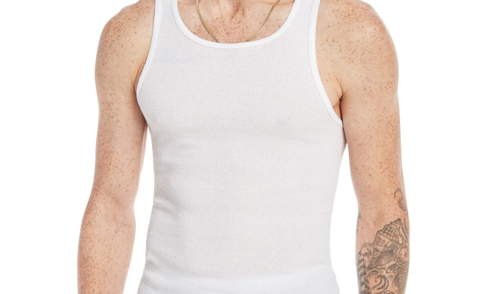 Stay Cool and Flexible: Men's Cotton Tank Tops for Yoga