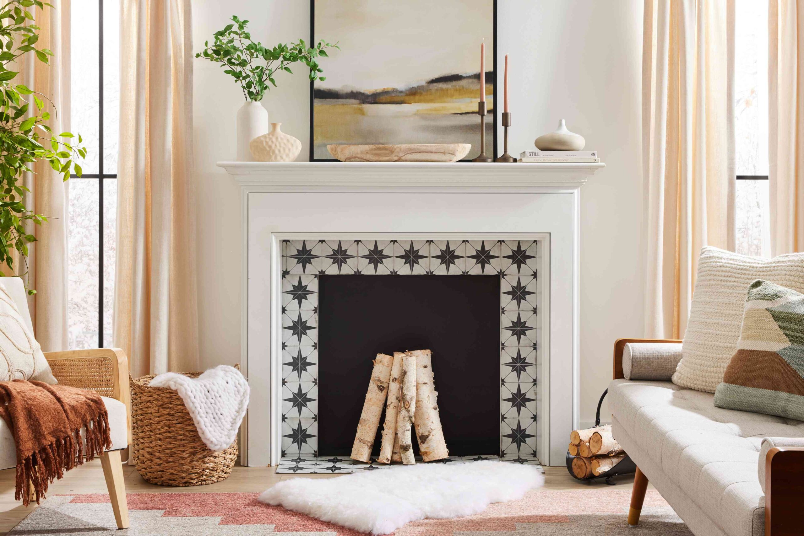 A Touch of Tradition: Adding a Wooden Mantel to Your Fireplace