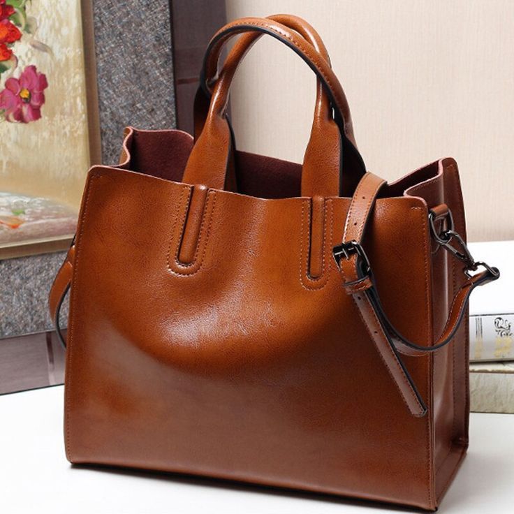 Genuine Leather Purses for Women and Designer Handbag Leather