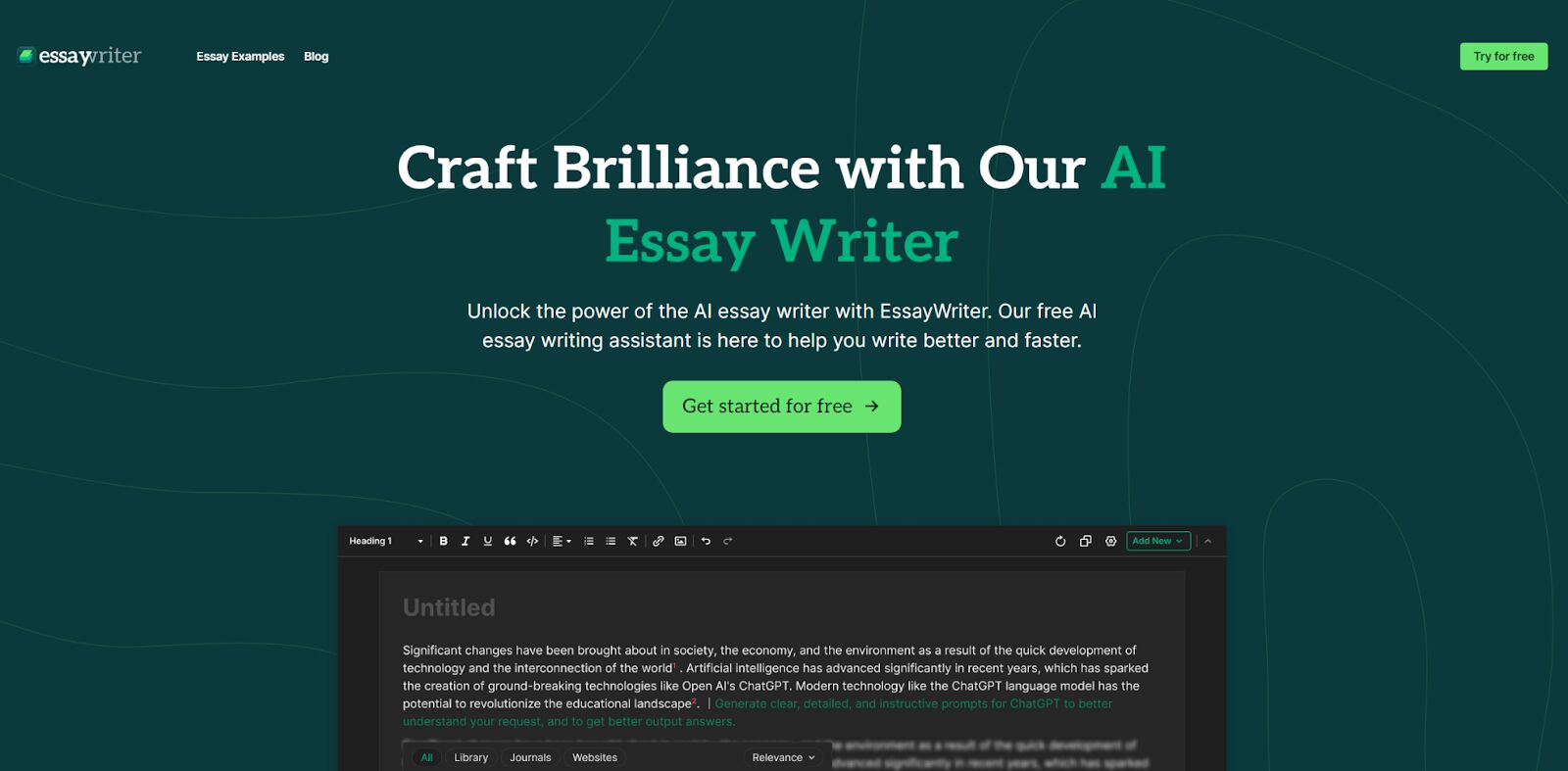 EssayWriter Review: The Impact of the Free Essay Generator on Education